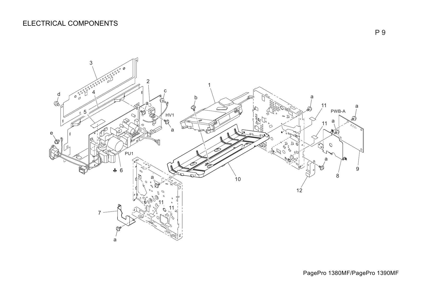 Konica-Minolta pagepro 1380MF 1390MF Parts Manual-4